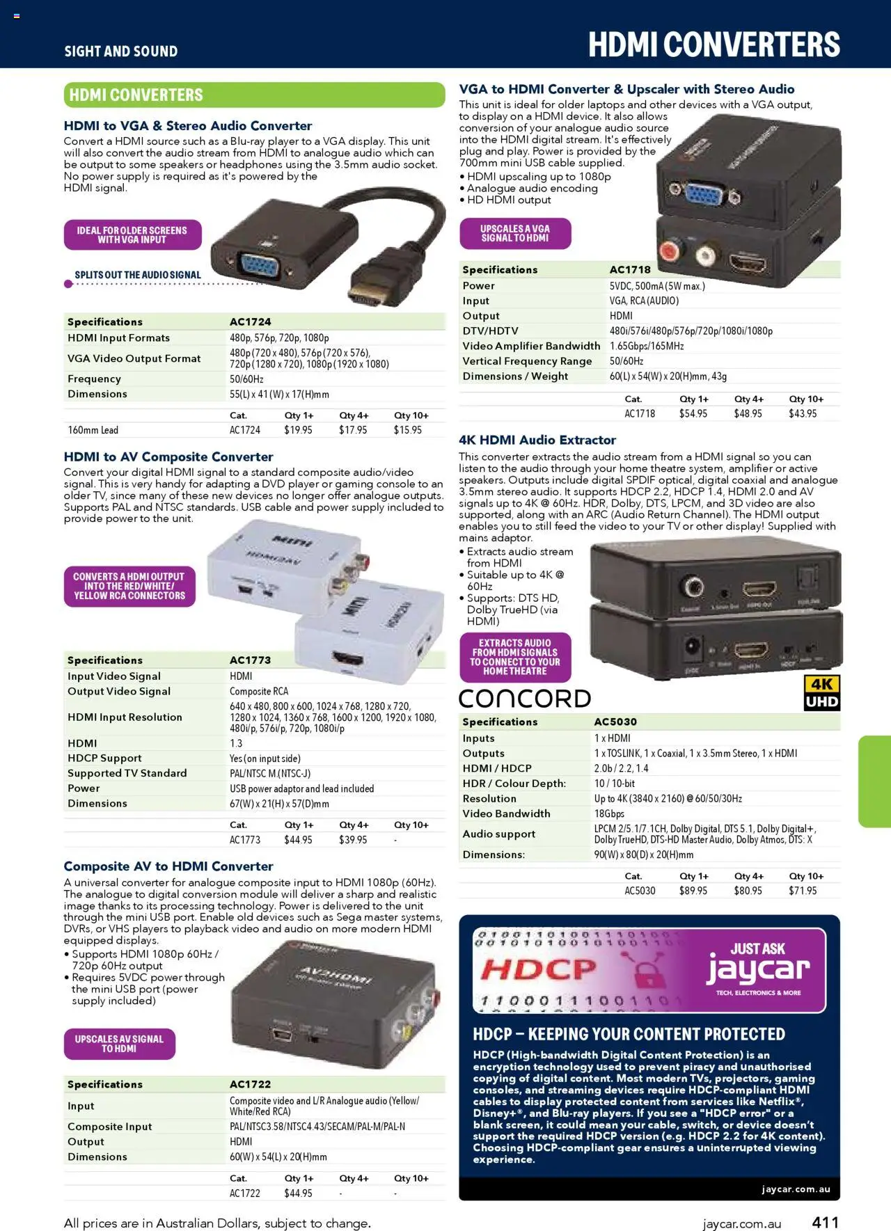 Jaycar catalogue - valid from 09.07.2025 | Page: 411 | Products: Device, Audio, Headphones, Stereo