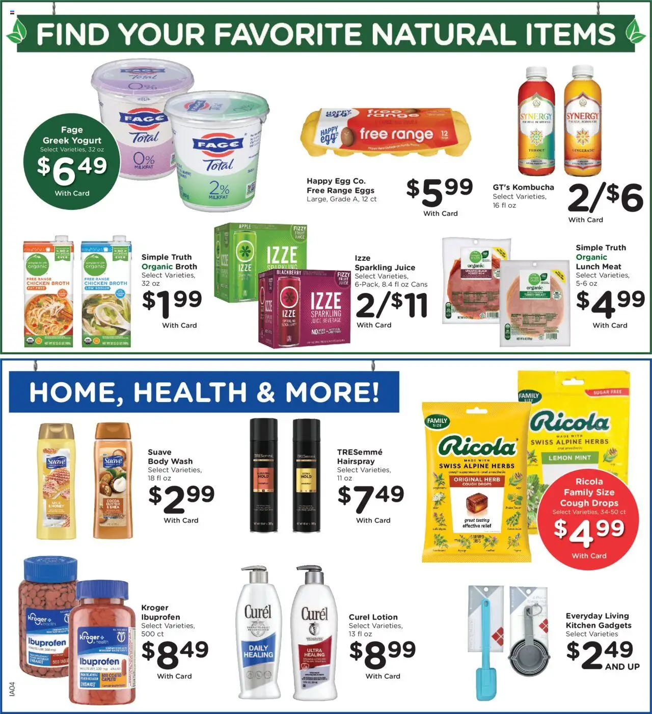 King Soopers Weekly Ad - valid from 15.10.2025 | Page: 12 | Products: Eggs, Juice, Body Wash, Lemon