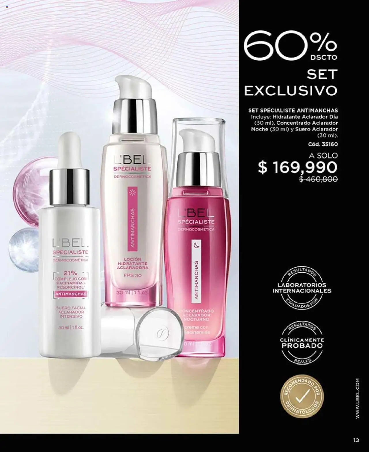 L'Bel revista - valida desde el 27.05.2025 | Página: 13 | Productos: Crema, Loción