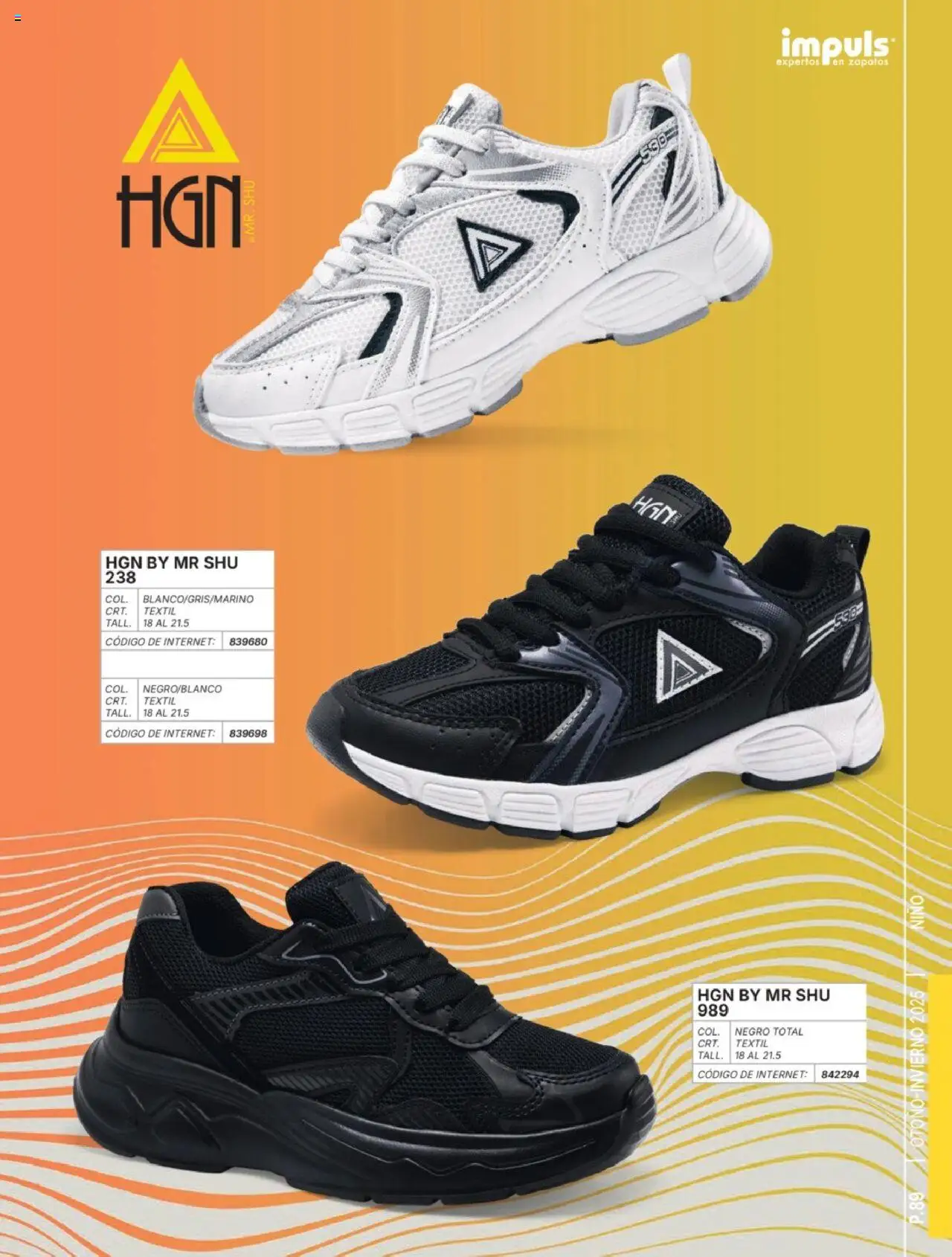Nuevas ofertas de Impuls válidas en toda la República Mexicana desde el 07.07.2025. ¡Encuentra las mejores ofertas en Impuls catálogo Niño Otoño-Invierno 2025! | Página: 91 | Productos: Zapatos