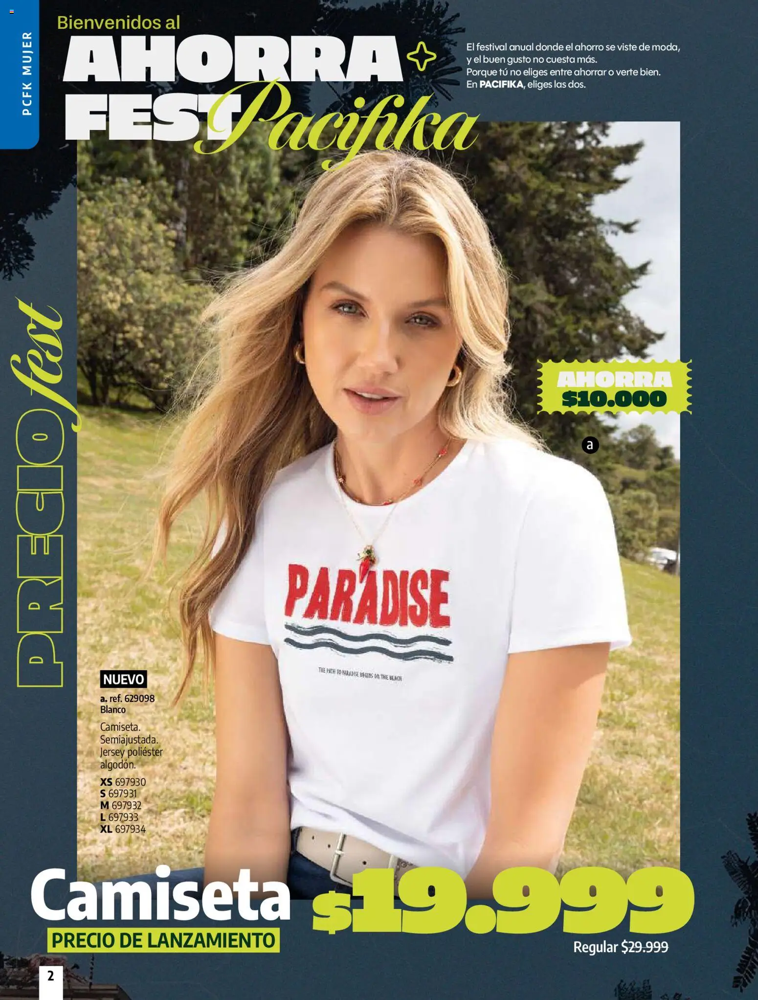Pacifika revista - valida desde el 01.02.2026 | Página: 2 | Productos: Camiseta