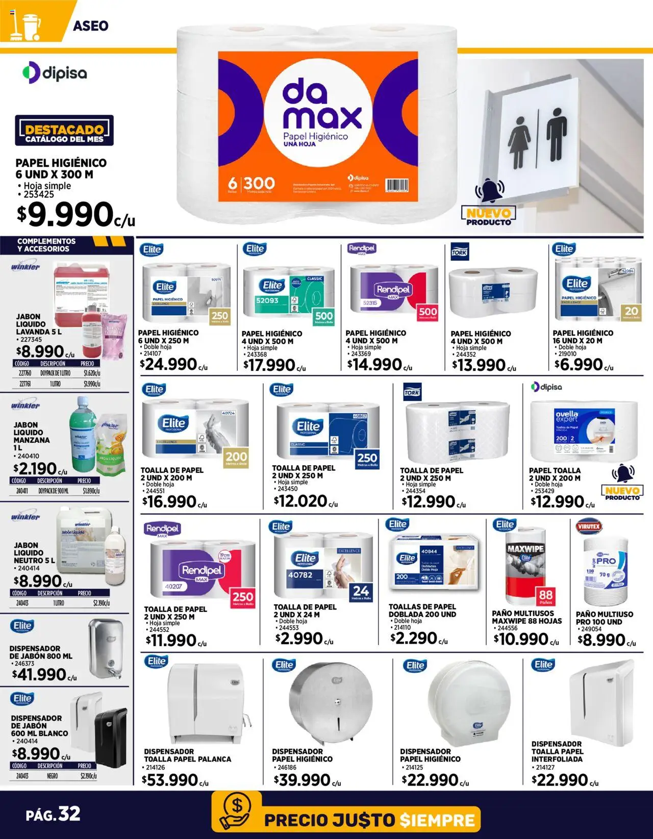 Construmart ofertas  │ válido desde el 01.08.2025 | Página: 32 | Productos: Manzana, Toalla, Toallas, Jabón