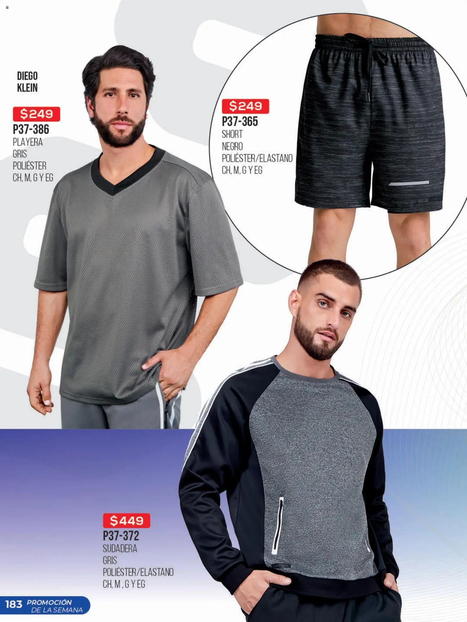 Nuevas ofertas de Cklass válidas en toda la República Mexicana desde el 03.03.2026. ¡Encuentra las mejores ofertas en Cklass catálogo Promo semanal! | Página: 184 | Productos: Sudadera, Playera, Short