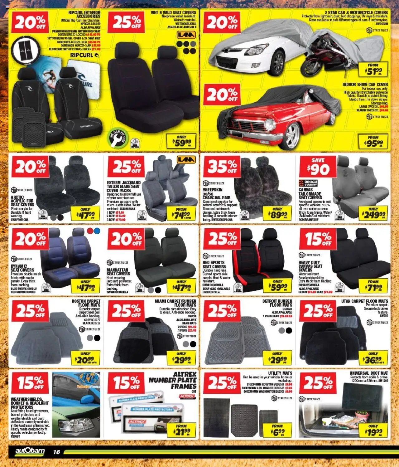 Autobarn catalogue - valid from 10.09.2025 | Page: 16 | Products: Carpet, Suit, Tie, Bench