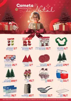 Cometa Supermercados - Ofertas Presentes - Pré-Visualização do folheto da loja Cometa Supermercados, válido de 01.12.2025