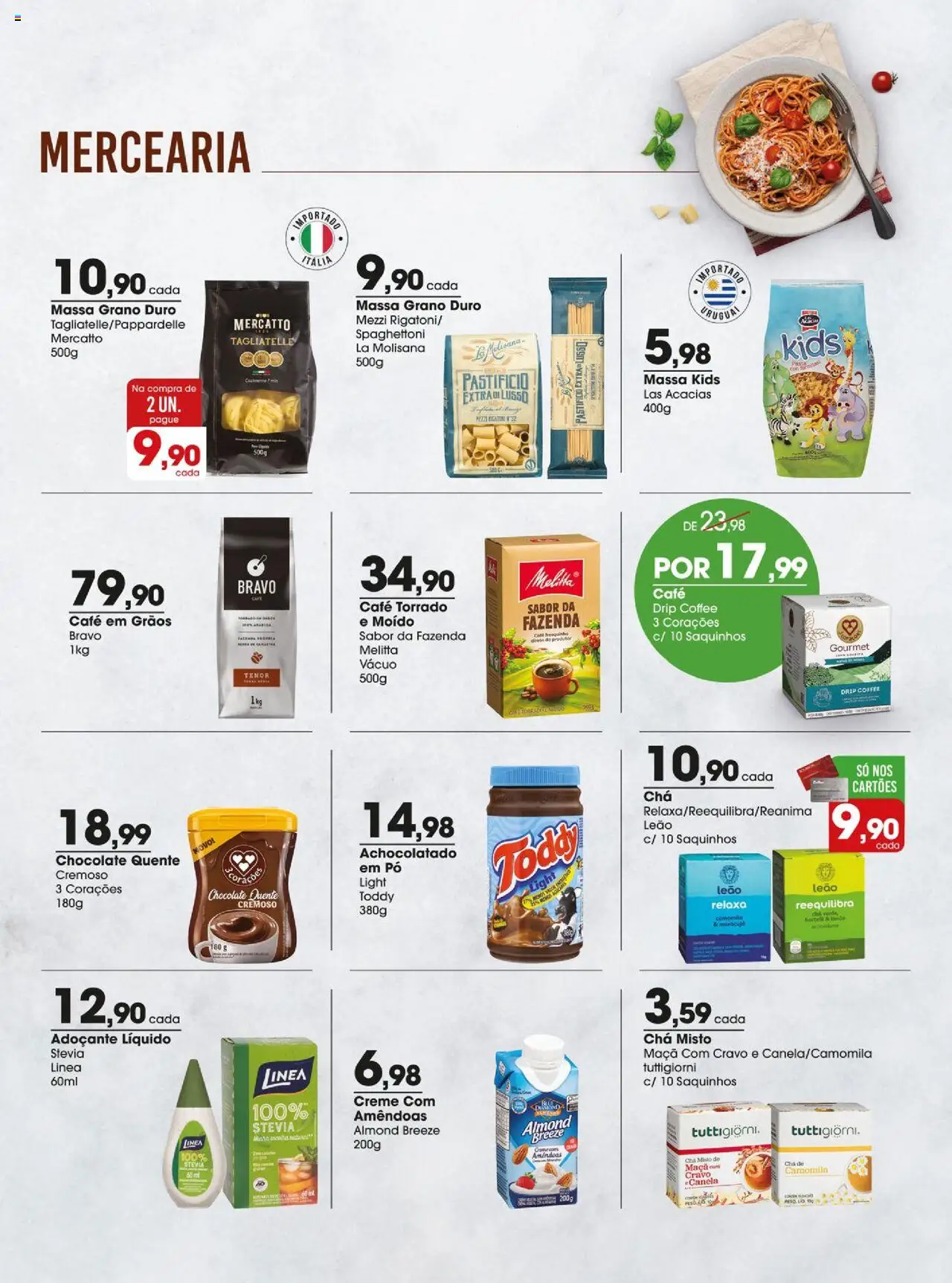 Zaffari Folheto - válido de 12.08.2025 | Página: 5 | Produtos: Maracujá, Achocolatado, Stevia, Café