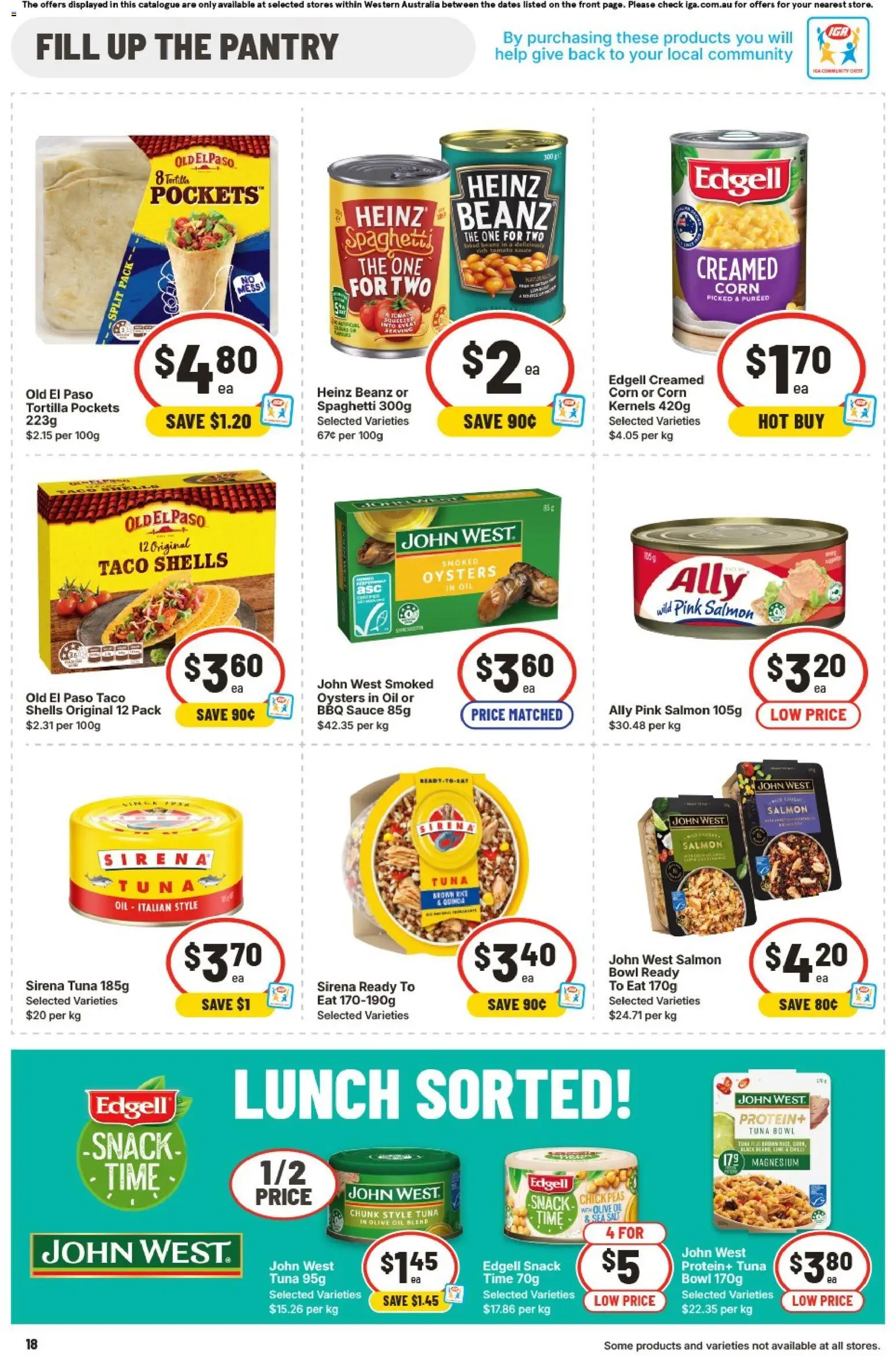 IGA catalogue - valid from 28.01.2026 | Page: 18 | Products: BBQ Sauce, Oysters, Salmon, Sauce