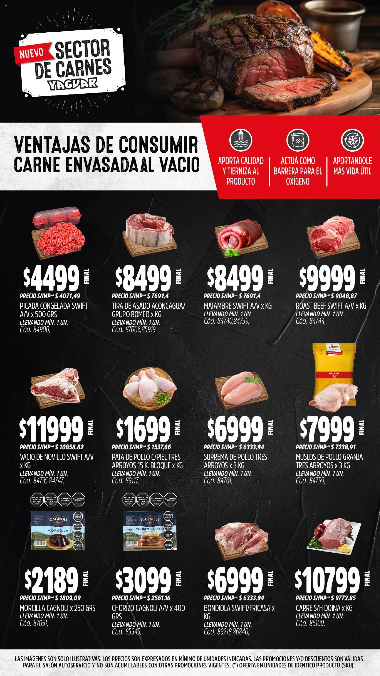 Yaguar - Parque Chacabuco │ válido desde el 03.11.2025 | Página: 5 | Productos: Pollo, Chorizo, Morcilla