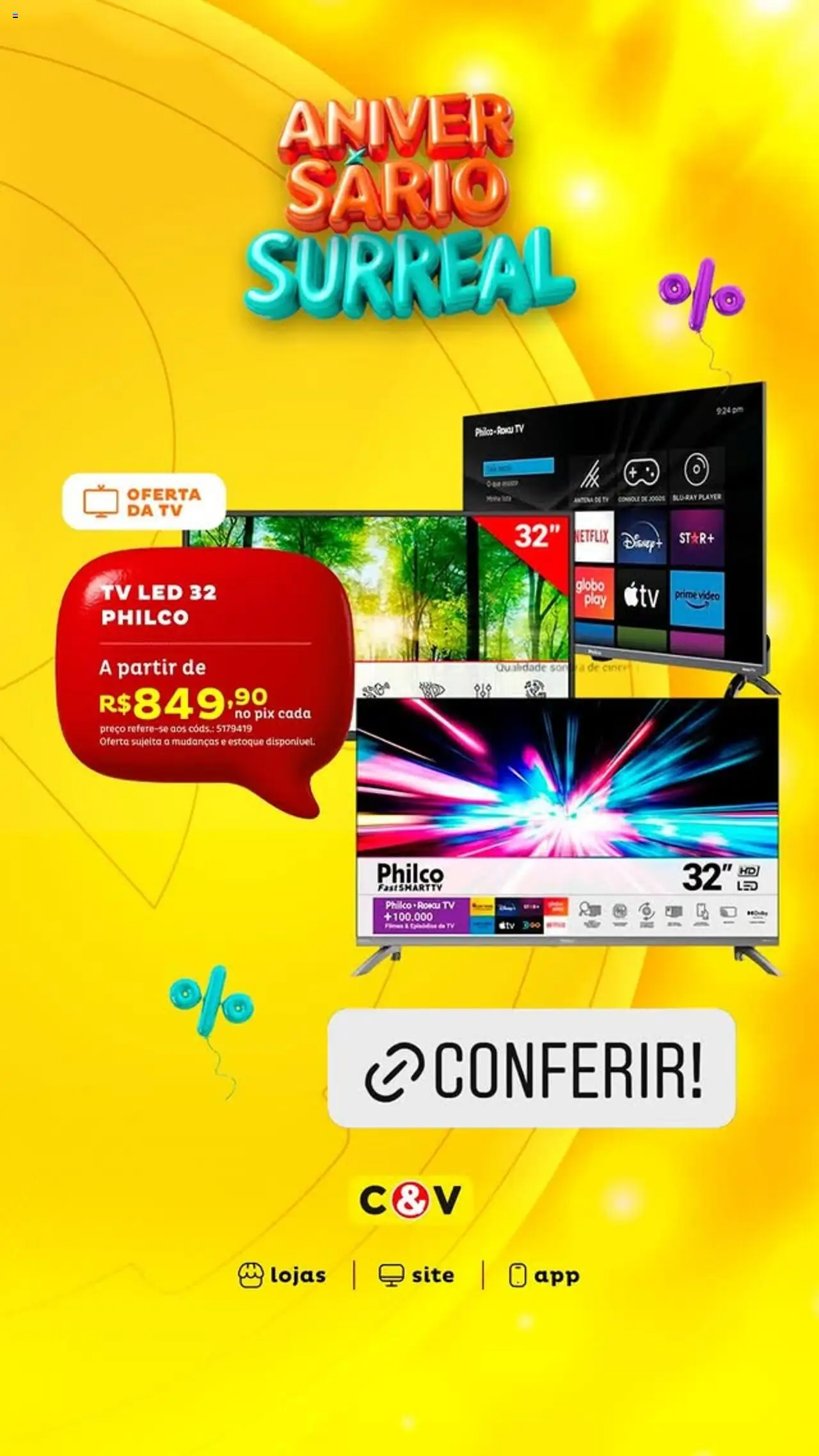 Casa e Video Folheto - válido de 08.09.2025 | Página: 7 | Produtos: Tv, Vídeo