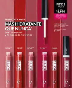 Catálogo Ésika Campaña 13 │ válido desde el 29.07.2025 | Página: 29 | Productos: Almendra, Mate, Labial