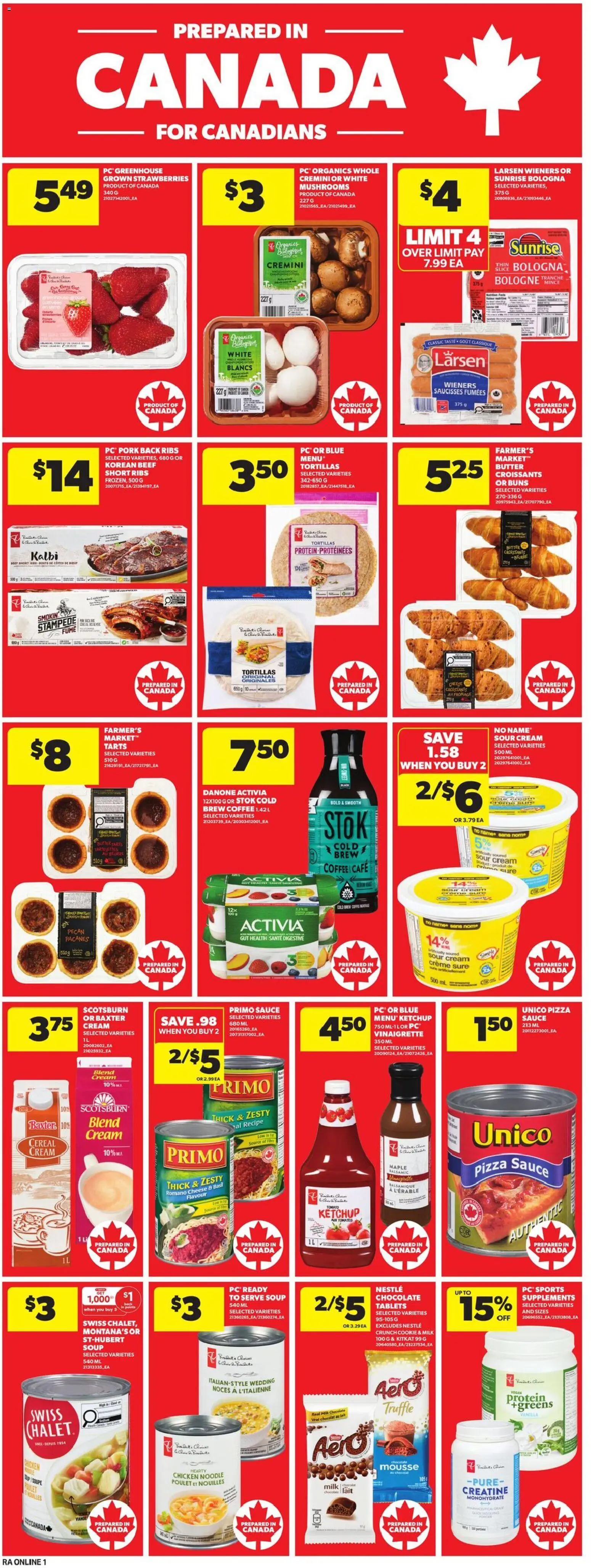 Atlantic Superstore flyer valid from 16.04.2026 | Page: 10 | Products: Beef, Ketchup, PC, Chicken
