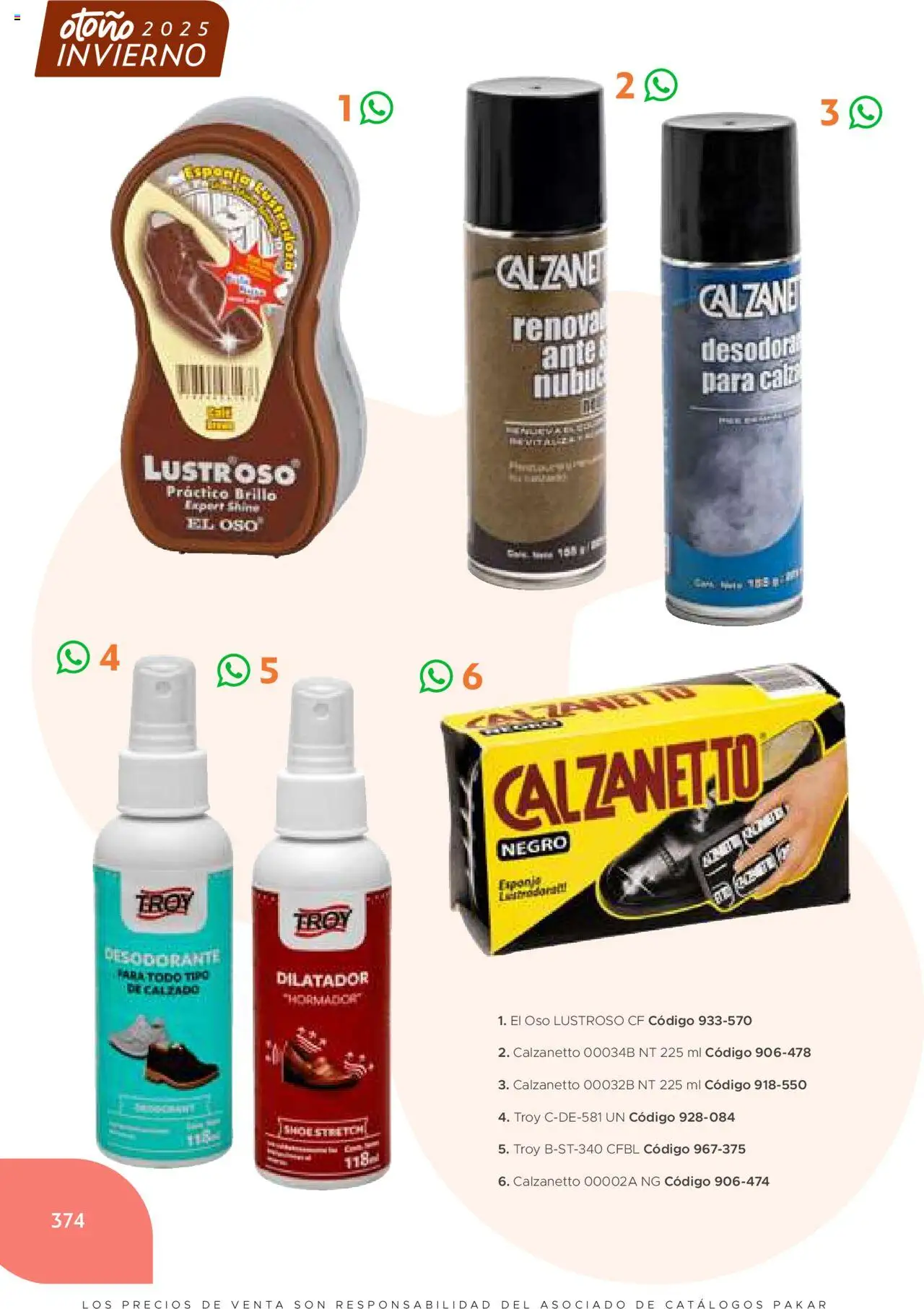 Nuevas ofertas de SC Pakar válidas en toda la República Mexicana desde el 24.07.2025. ¡Encuentra las mejores ofertas en SC Pakar - Catálogo Hombre otoño / invierno! | Página: 374 | Productos: Desodorante, Brillo