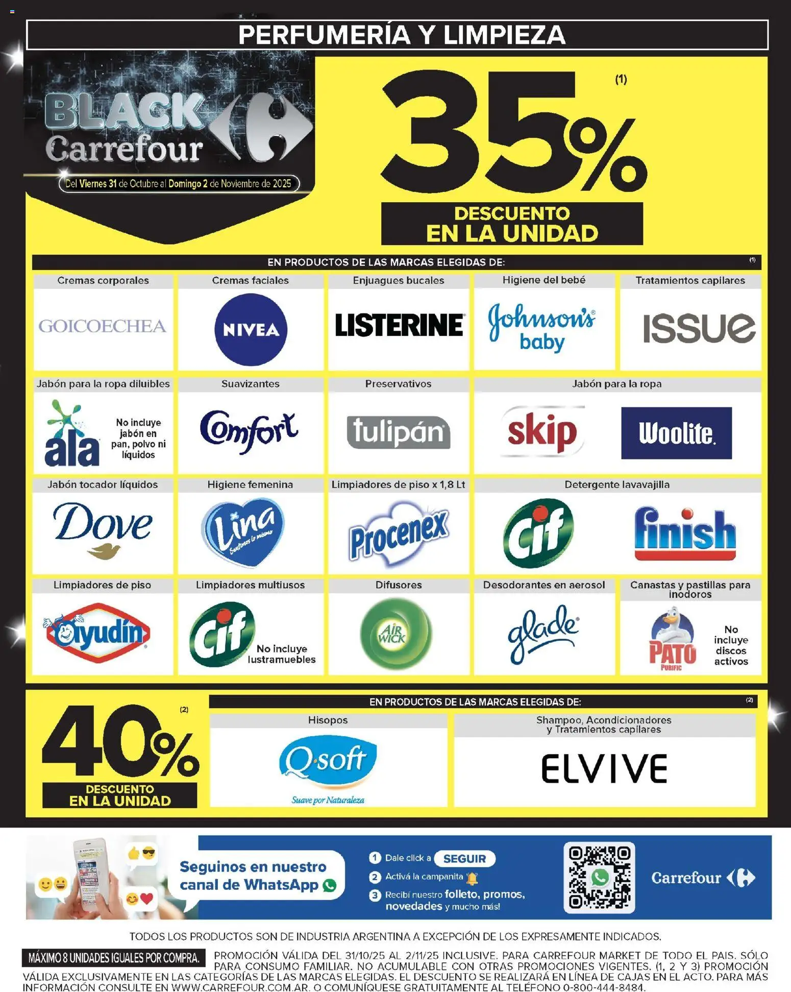 Carrefour -Ofertas - Catamarca │ válido desde el 31.10.2025 | Página: 27 | Productos: Lustramuebles, Polvo, Jabón, Ropa