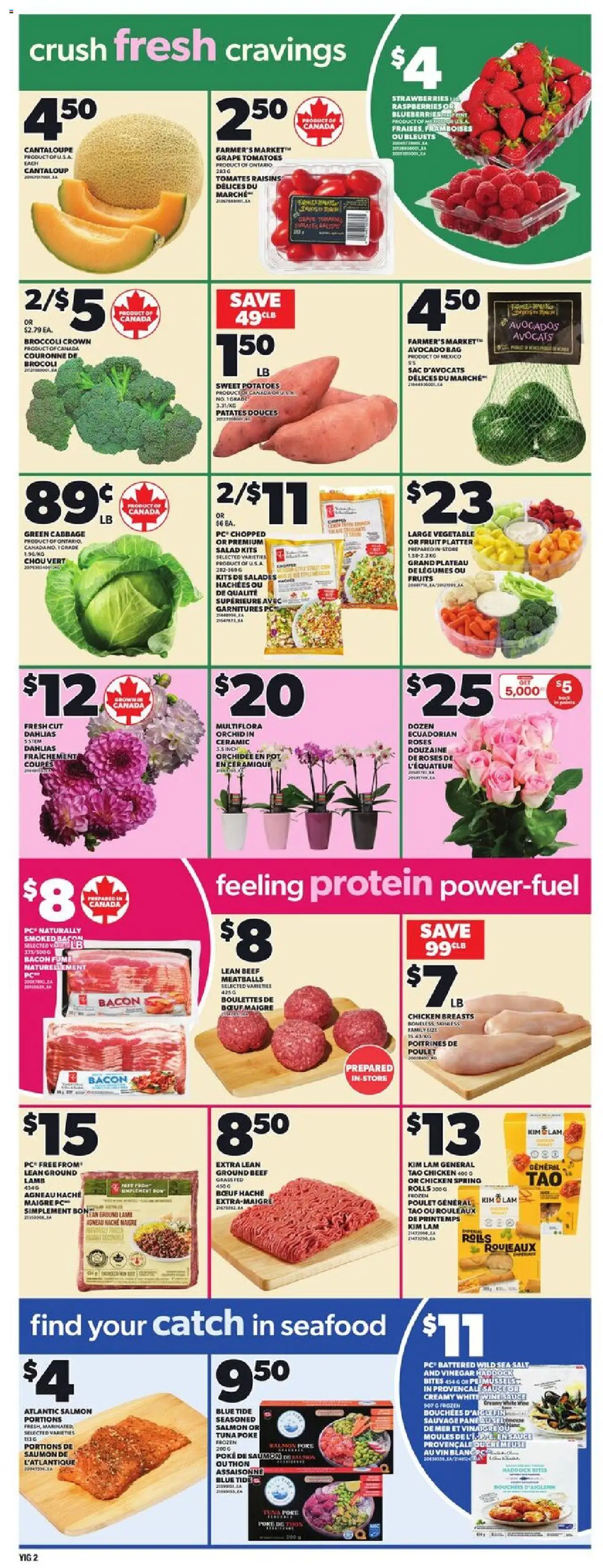 Independent Grocer flyer valid from 25.09.2025 | Page: 5 | Products: Salad, Chicken breasts, PC, Chicken