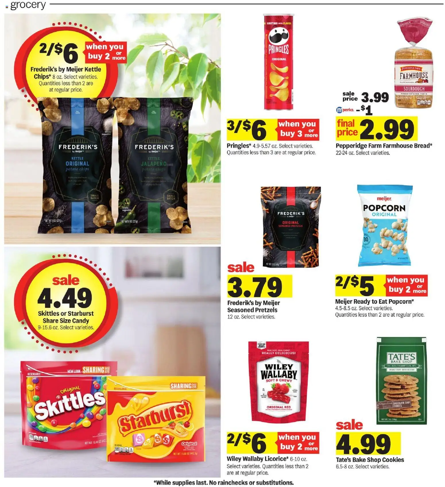 Meijer Weekly Ad - valid from 28.01.2026 | Page: 26 | Products: Chocolate, Chips, Chocolate Chip, Kettle