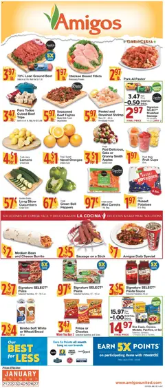 Preview of United Supermarkets weekly ads valid from 20.01.2026