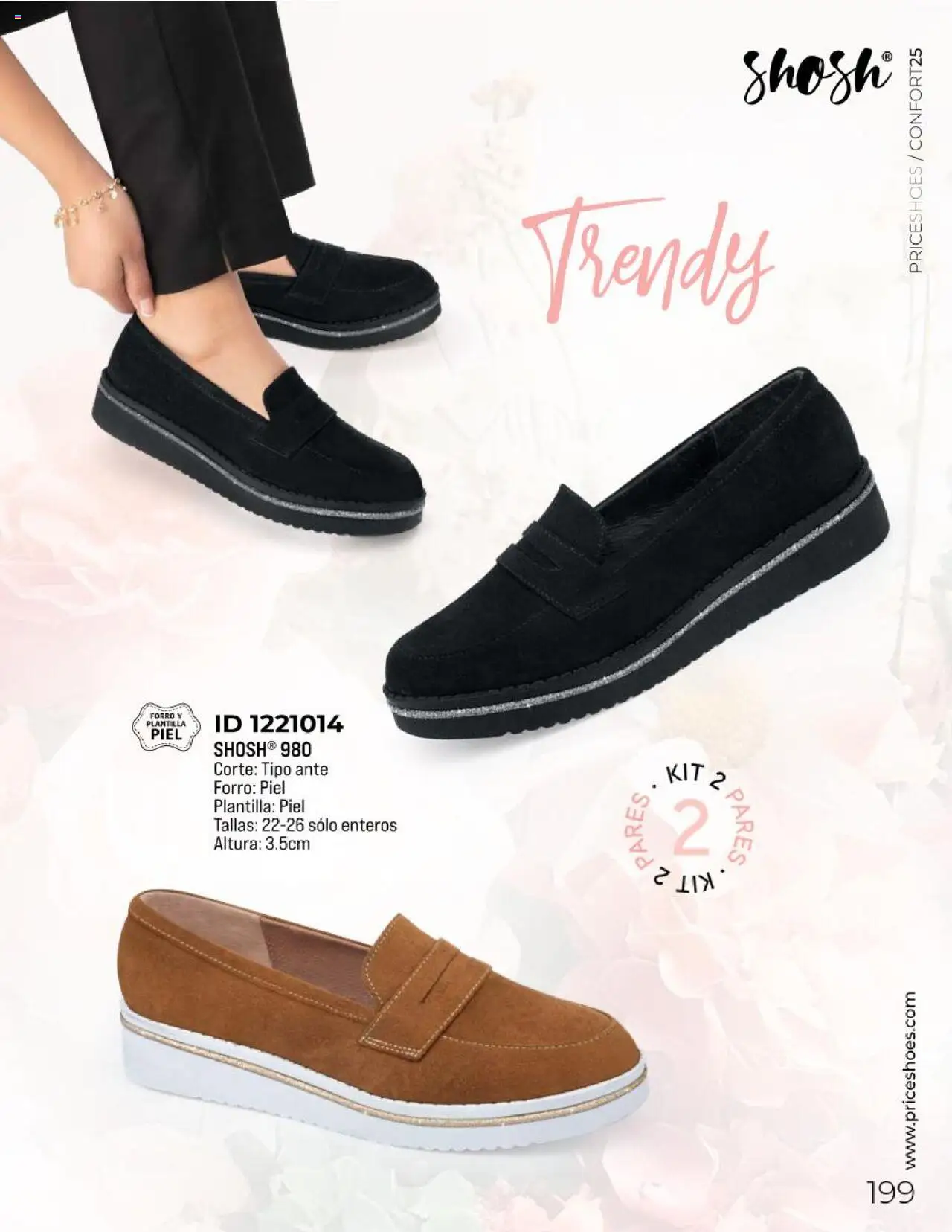 Nuevas ofertas de Price Shoes válidas en toda la República Mexicana desde el 10.02.2025. ¡Encuentra las mejores ofertas en Price Shoes catálogo Confort! | Página: 199