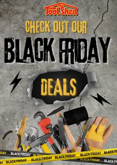 The Tool Shed - Black Friday preview  - valid from 07.11.2025