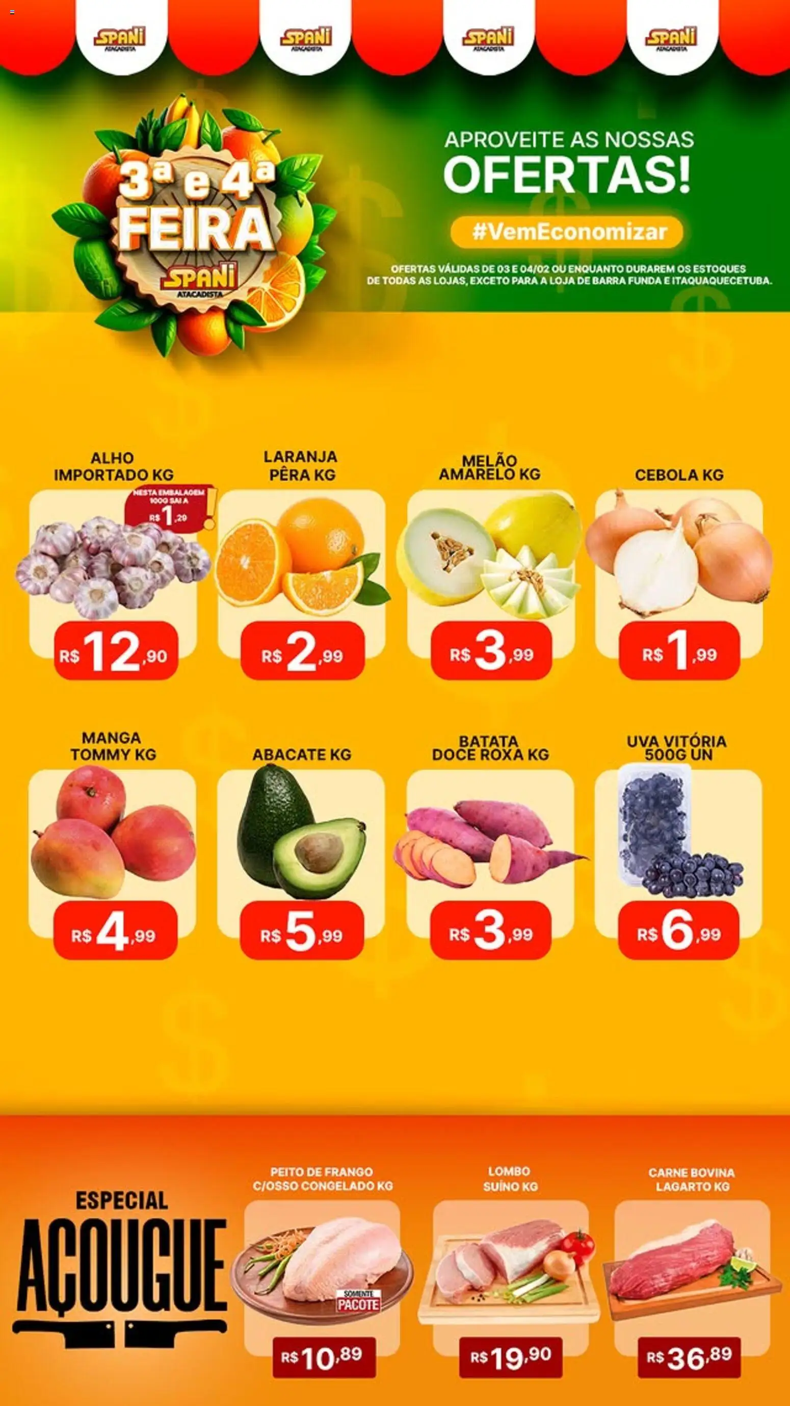 Spani Atacadista Folheto - válido de 03.02.2026 | Página: 1