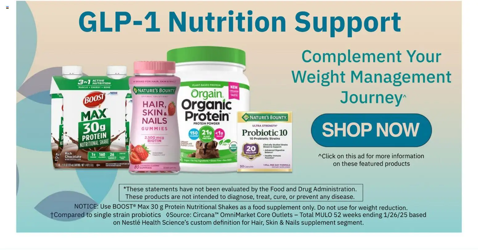 Hannaford Weekly Ad - valid from 26.10.2025 | Page: 12 | Products: Protein Powder, Biotin, Powder, Weight
