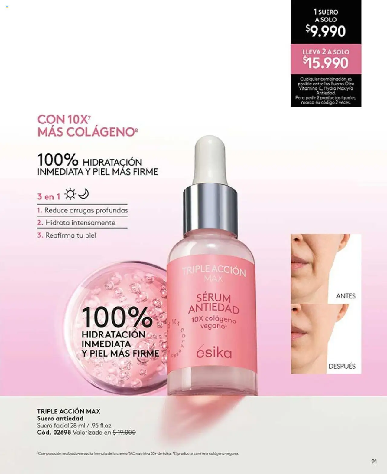 Catálogo Ésika Campaña 14 │ válido desde el 31.08.2025 | Página: 95 | Productos: Crema, Serum