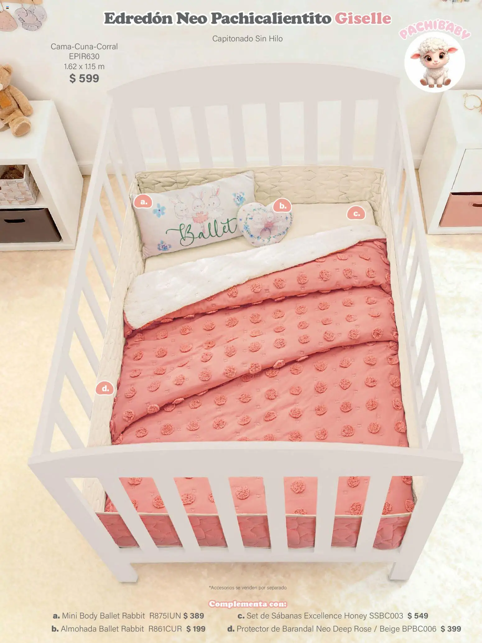 Nuevas ofertas de Colchas Concord válidas en toda la República Mexicana desde el 01.02.2026. ¡Encuentra las mejores ofertas en Colchas Concord catálogo Baby! | Página: 16 | Productos: Almohada, Body, Sabanas