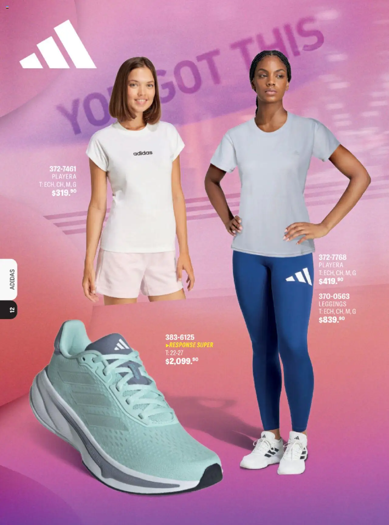 Nuevas ofertas de Andrea válidas en toda la República Mexicana desde el 13.08.2025. ¡Encuentra las mejores ofertas en Andrea - Catálogo Andrea Sport! | Página: 9 | Productos: Leggings, Playera