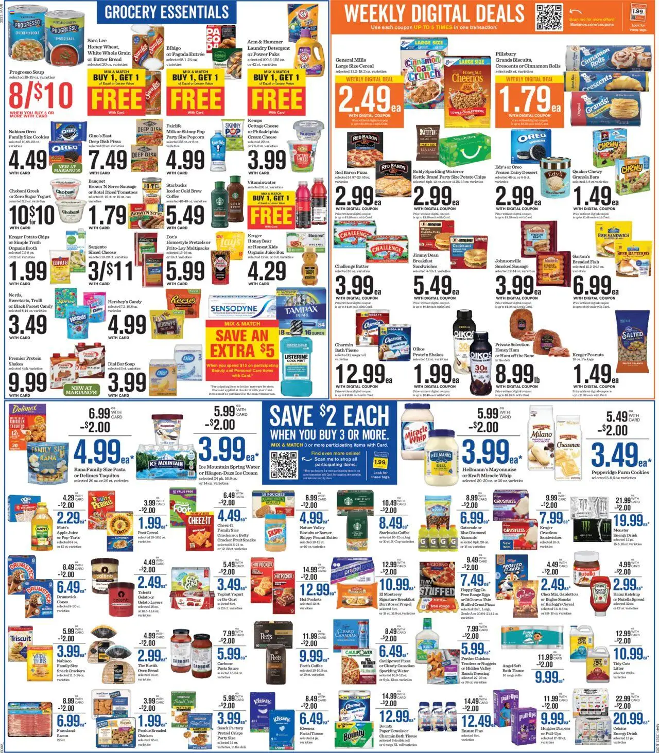 Mariano's Weekly Ad - valid from 17.09.2025 | Page: 4 | Products: Bath, Hammer, Ketchup, Sausage