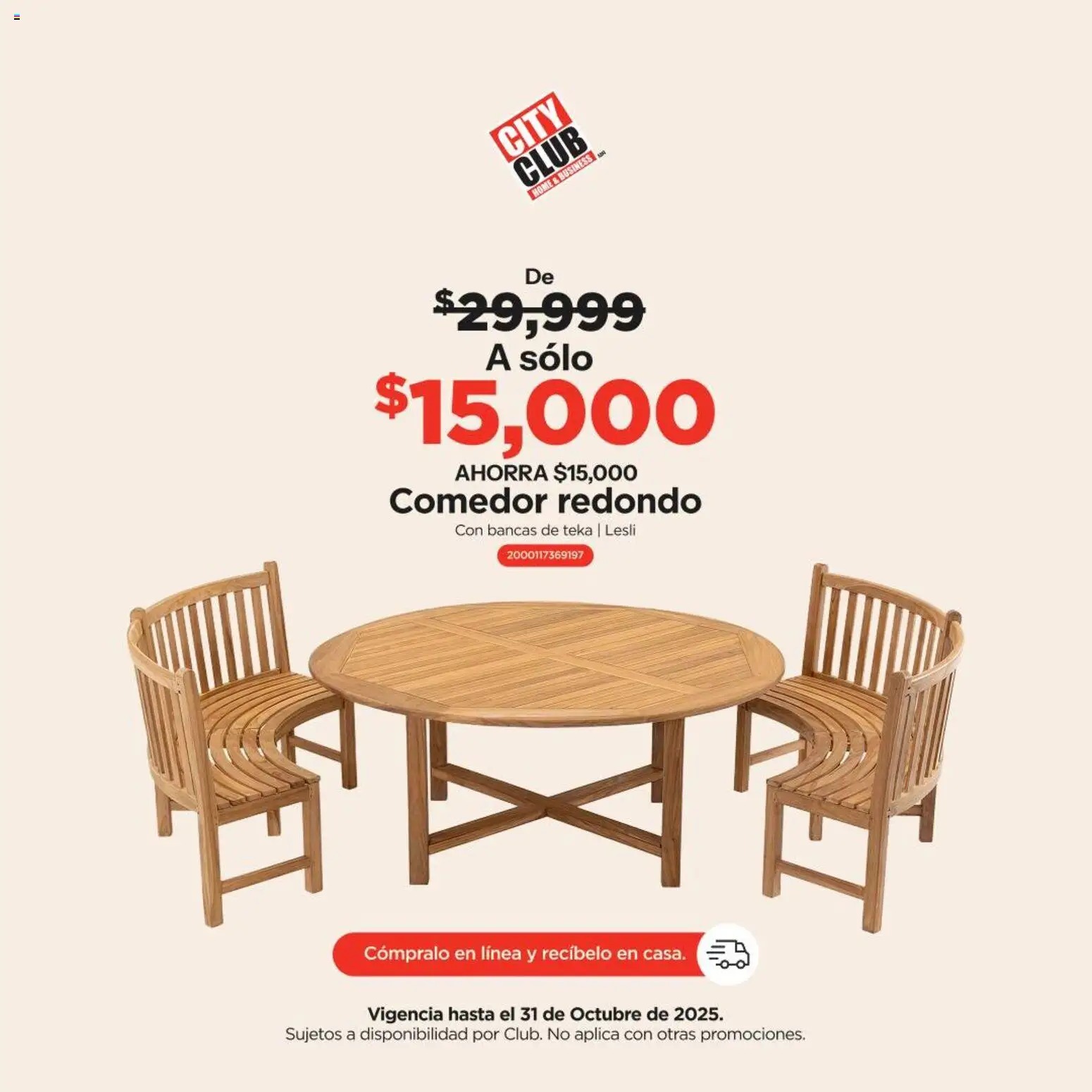 Nuevas ofertas de City Club válidas en toda la República Mexicana desde el 25.10.2025. ¡Encuentra las mejores ofertas en City Club catálogo Hasta 60% De descuento! | Página: 4