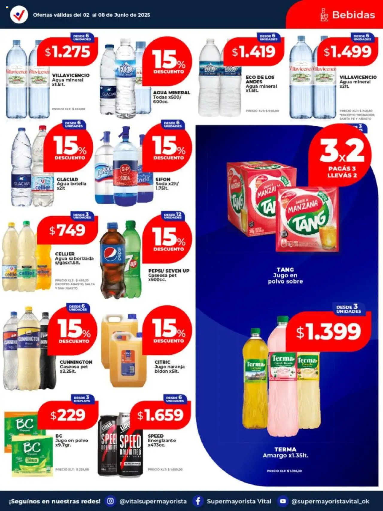Vital - Ofertas de semana - Posadas │ válido desde el 02.06.2025 | Página: 13 | Productos: Bidón, Polvo, Manzana, Agua