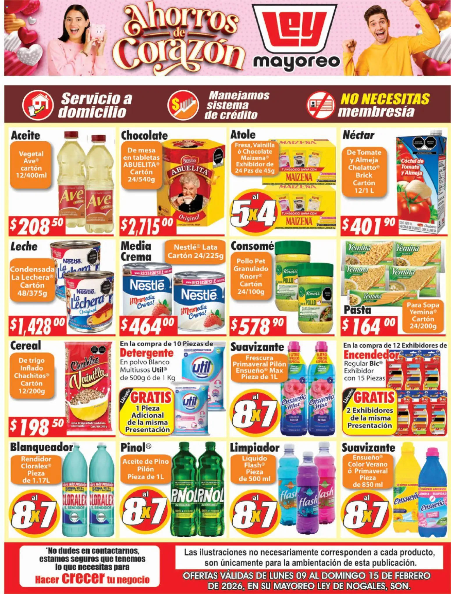 Nuevas ofertas de Casa Ley válidas en toda la República Mexicana desde el 09.02.2026. ¡Encuentra las mejores ofertas en Casa Ley folleto Nogales! | Página: 2