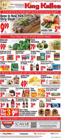 Preview of King Kullen weekly ads valid from 25.12.2025
