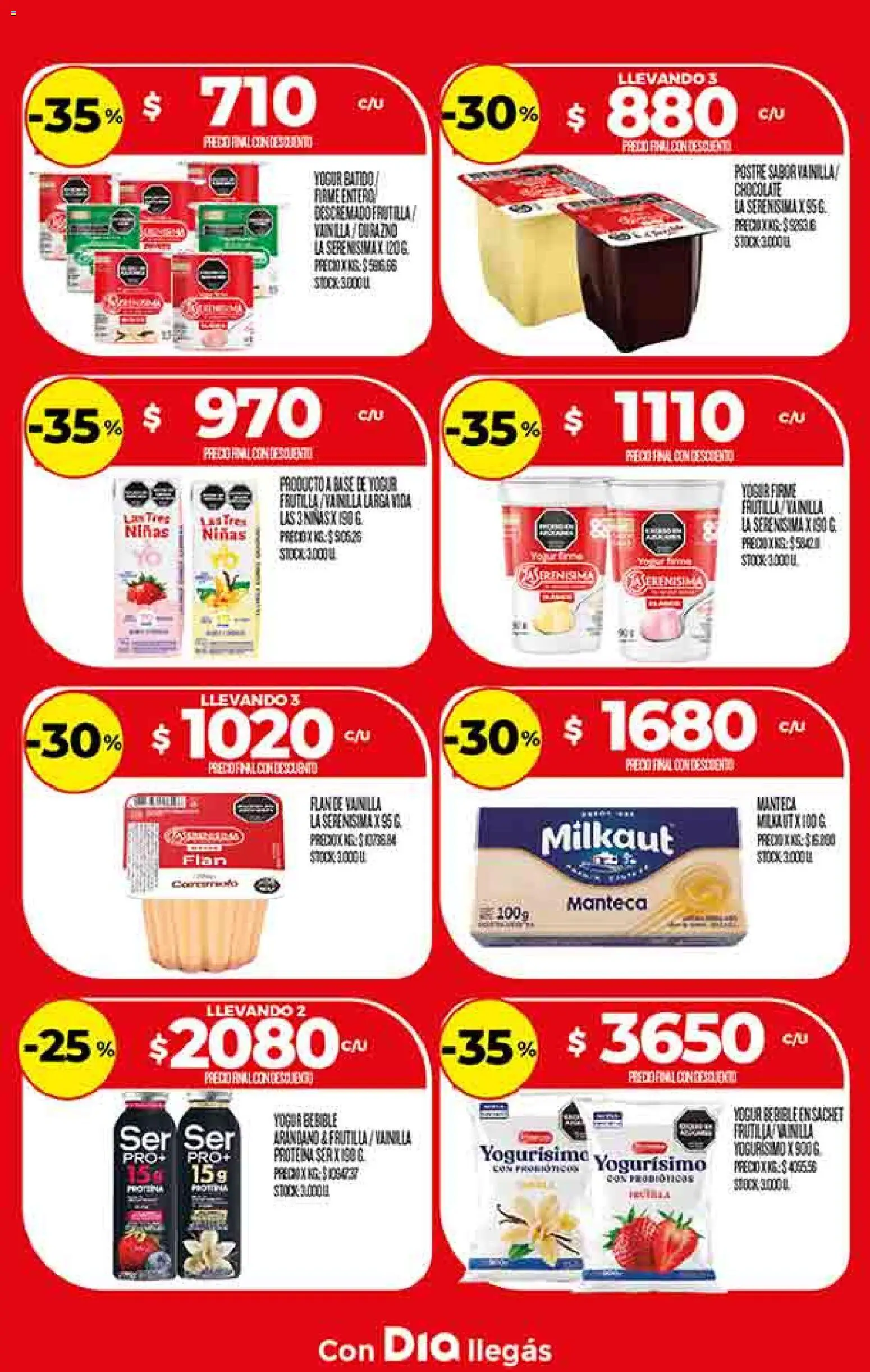 Dia - Ofertas - Salta y Jujuy │ válido desde el 10.12.2025 | Página: 9 | Productos: Frutilla, Durazno, Yogur, Chocolate