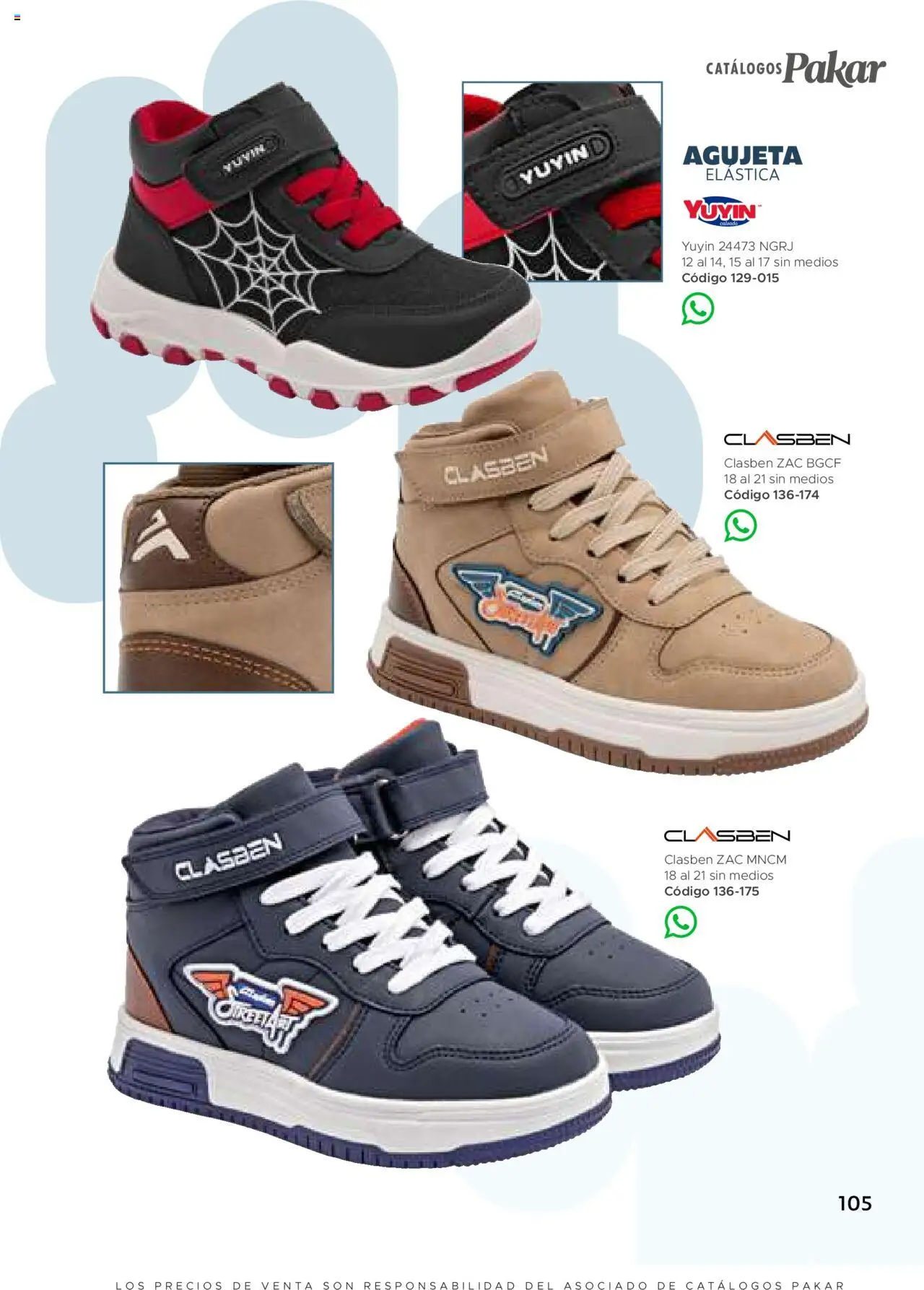 Nuevas ofertas de SC Pakar válidas en toda la República Mexicana desde el 24.07.2025. ¡Encuentra las mejores ofertas en SC Pakar - Catálogo Nino otoño / invierno! | Página: 105
