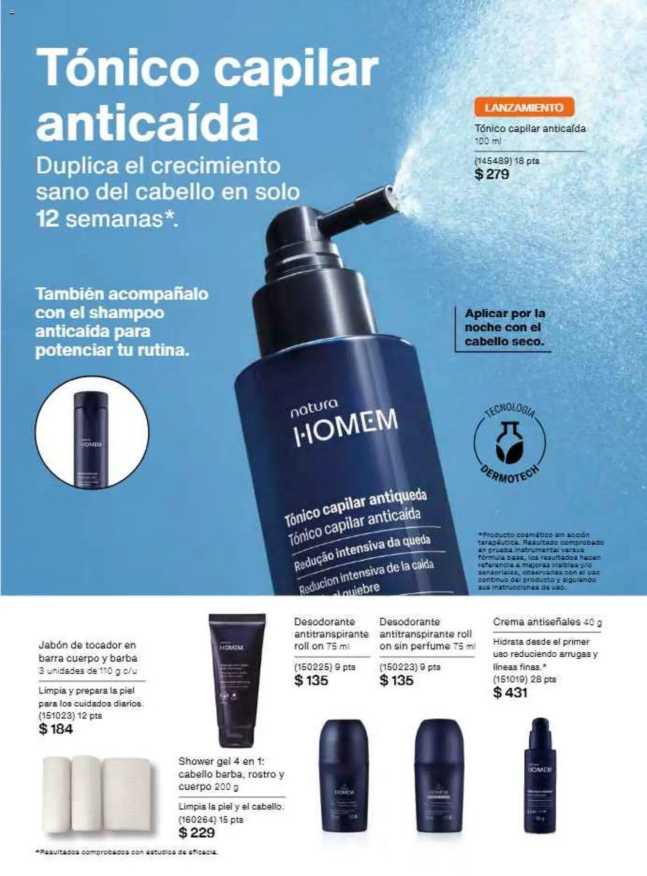 Nuevas ofertas de Natura válidas en toda la República Mexicana desde el 12.10.2025. ¡Encuentra las mejores ofertas en Natura - Campaña 16 2025! | Página: 41 | Productos: Desodorante, Antitranspirante, Crema, Barra