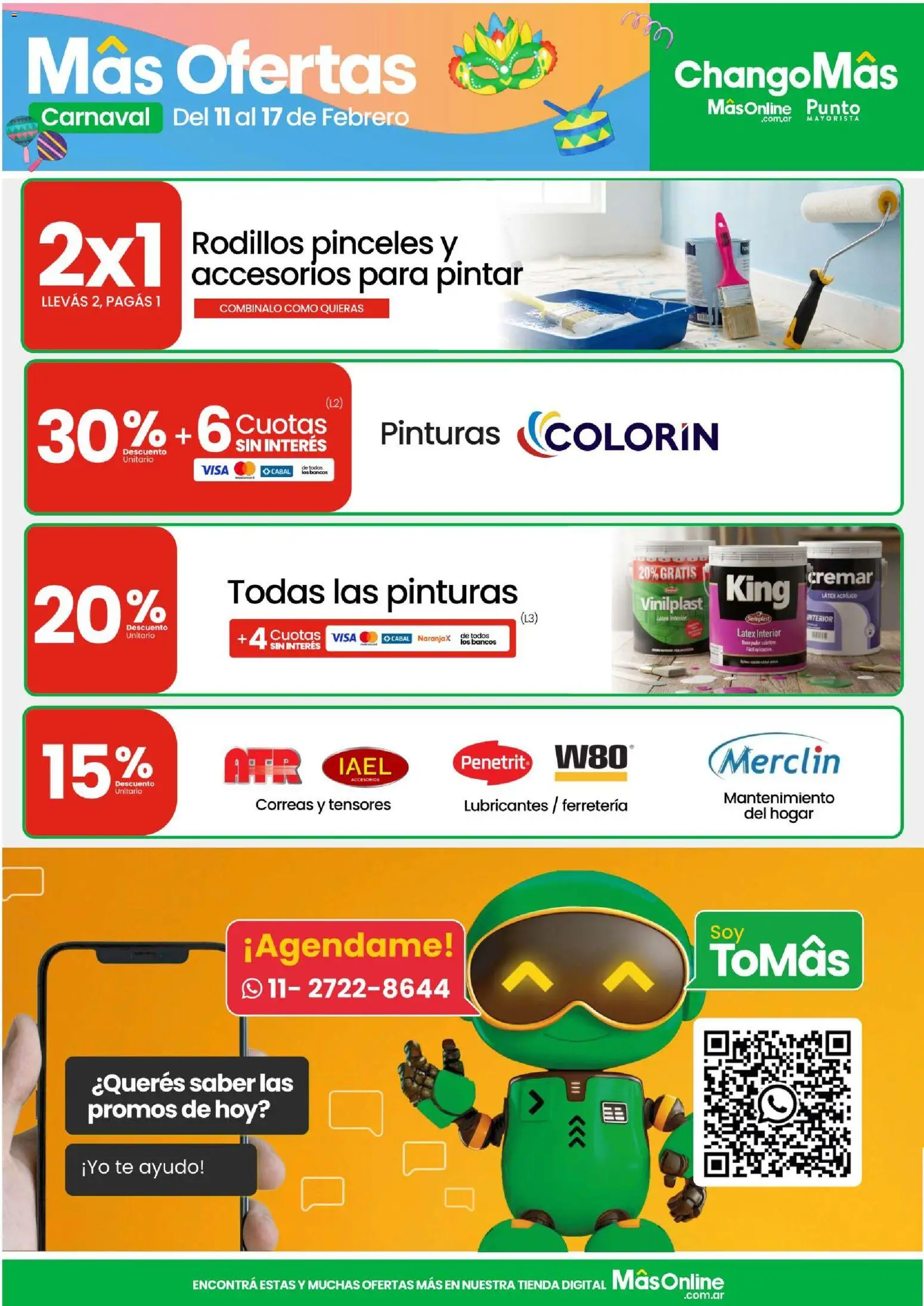 Changomas ofertas │ válido desde el 11.02.2026 | Página: 18 | Productos: Banco, Té