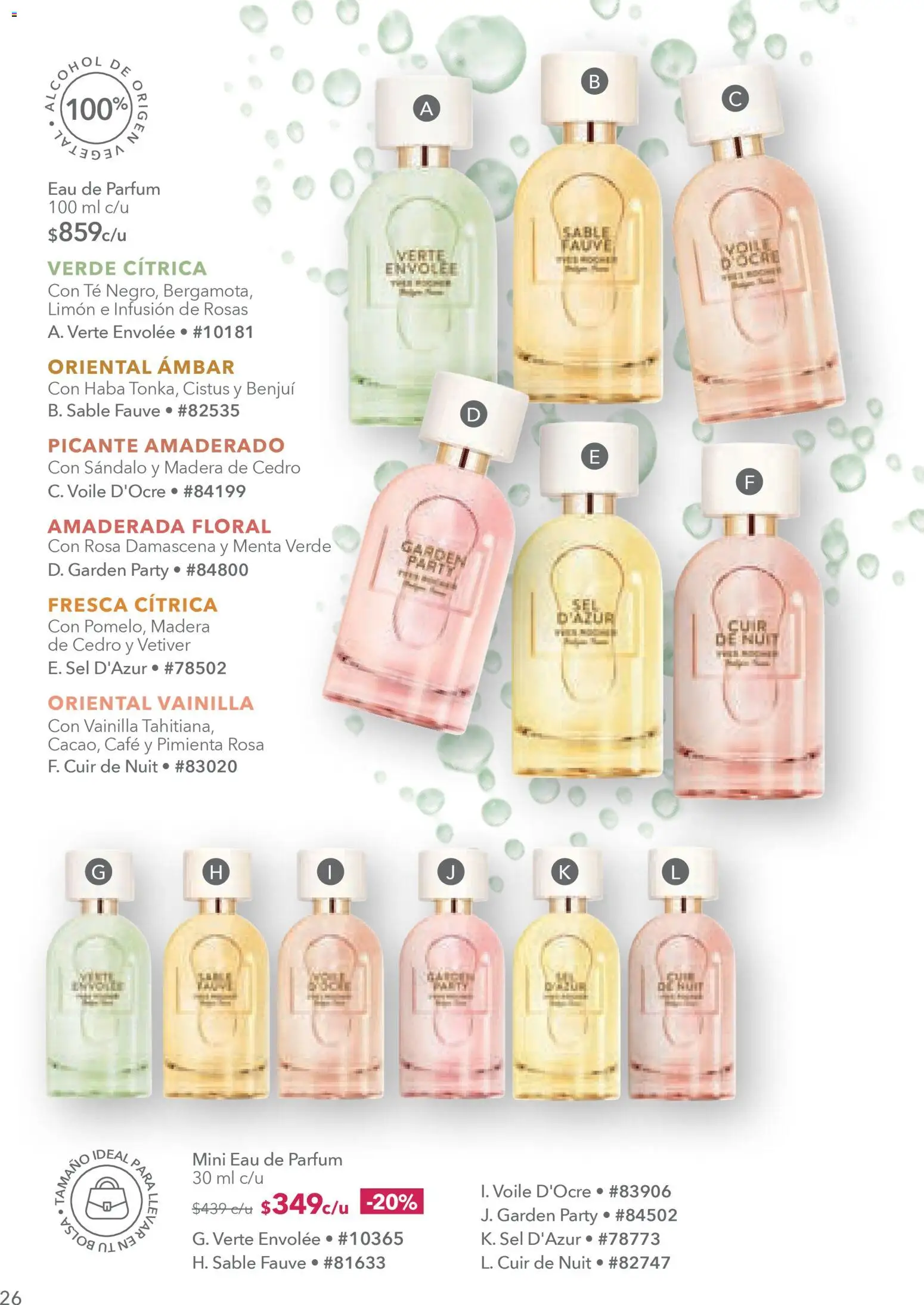 Nuevas ofertas de Yves Rocher válidas en toda la República Mexicana desde el 10.02.2026. ¡Encuentra las mejores ofertas en Yves Rocher campaña 3 2026! | Página: 26 | Productos: Bolsa, Limón, Café, Té