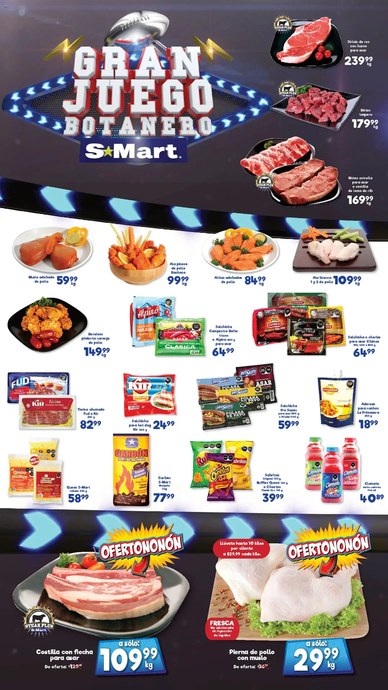 Nuevas ofertas de S-Mart válidas en toda la República Mexicana desde el 06.02.2026. ¡Encuentra las mejores ofertas en S-Mart folleto Ofertas de feria Reynosa! | Página: 1
