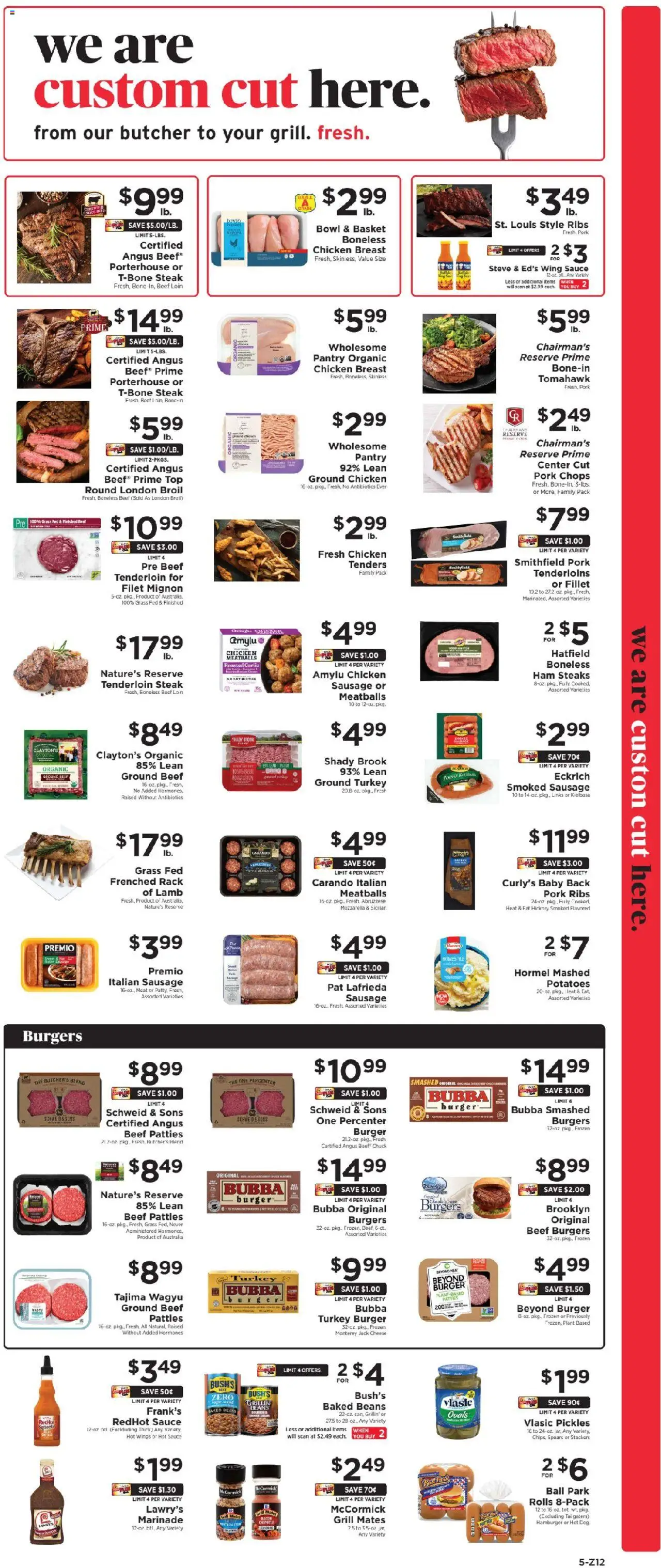 ShopRite Weekly Ad 2 - valid from 24.08.2025 | Page: 6 | Products: Basket, Ham, Pork, Potatoes