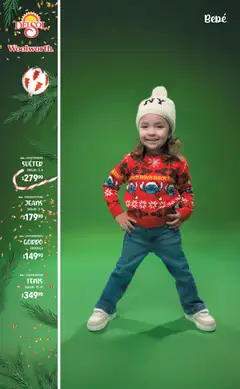 Vista previa de Del Sol y Woolworth catálogo Regalos 2025, nuevo folleto de la tienda, válido en México a partir del 06.11.2025 | Página: 54 | Productos: Suéter, Tenis