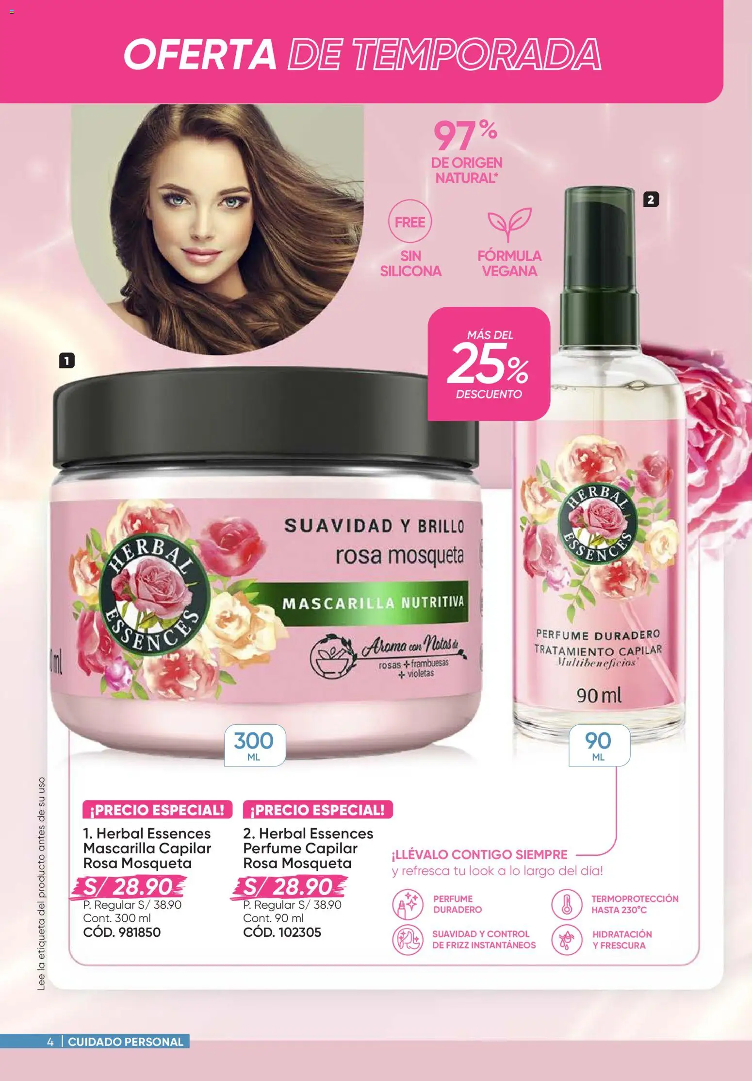 Catálogo Azzorti válido desde 16.02.2026 | Página: 4 | Productos: Perfume