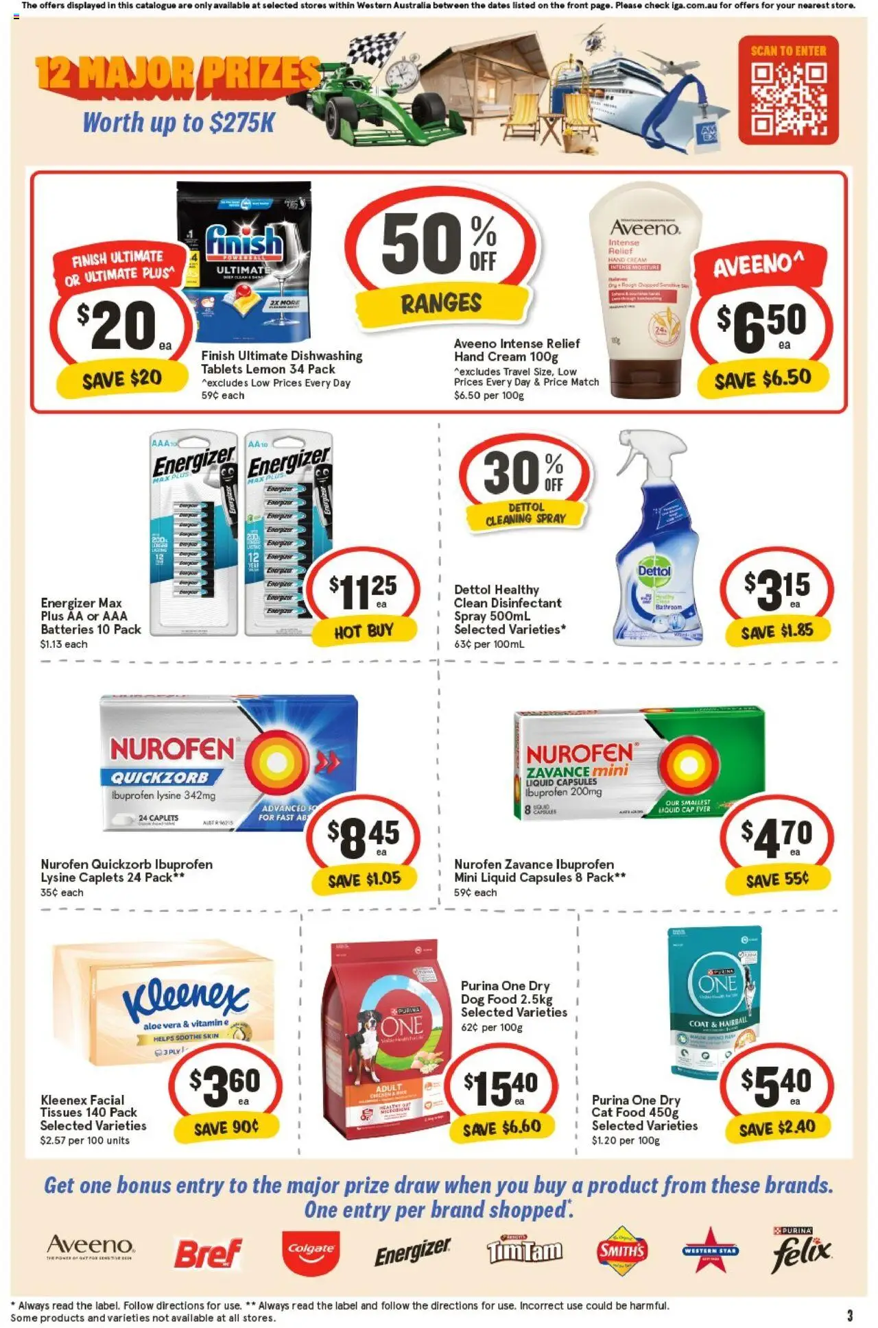 IGA catalogue - valid from 22.10.2025 | Page: 6 | Products: Cream, Batteries, Tissues, Vitamin