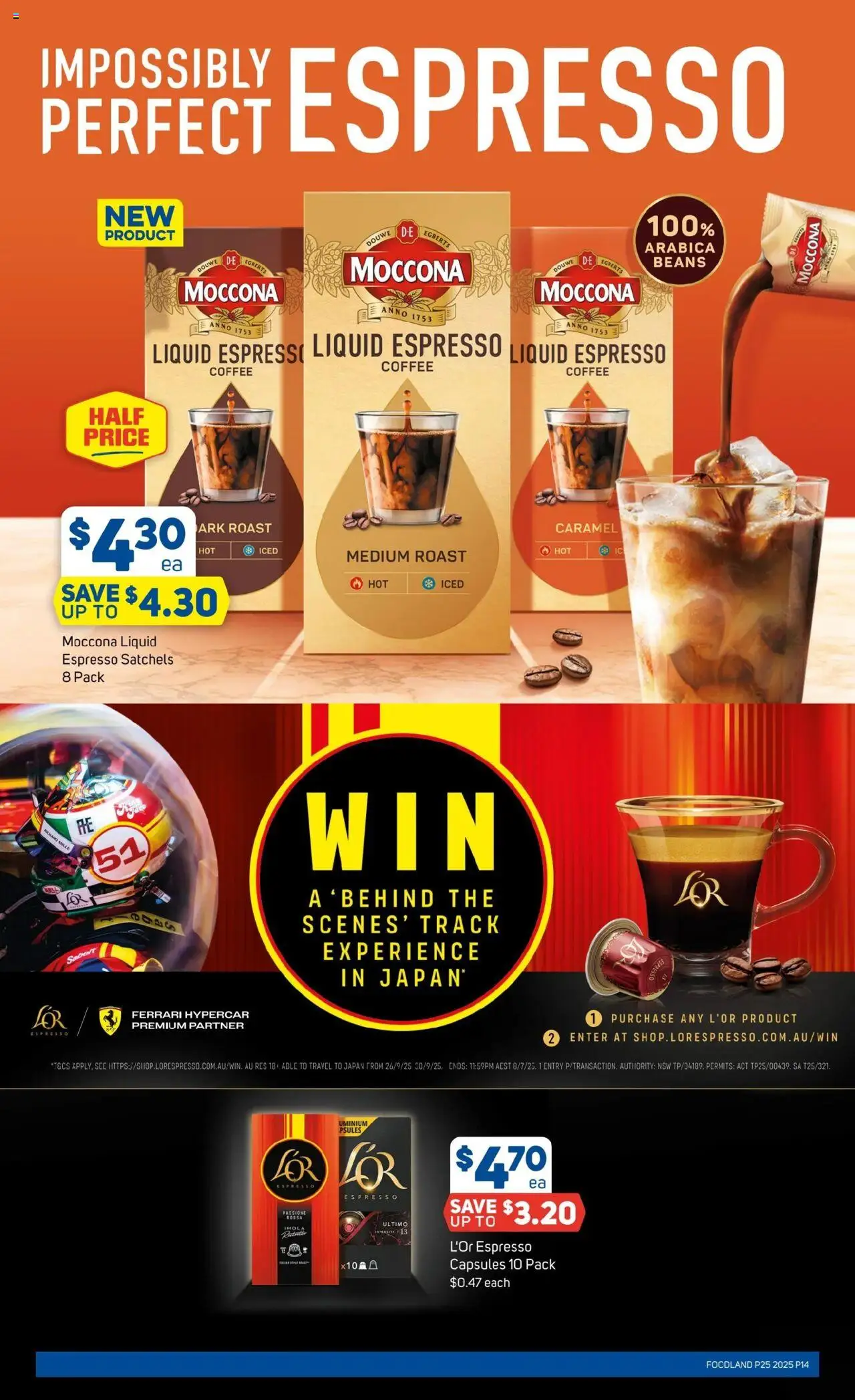 Foodland catalogue - valid from 18.06.2025 | Page: 14 | Products: Coffee, Moccona
