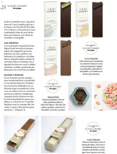 Vista previa de El Corte Inglés catálogo Gourmet, nuevo folleto de la tienda, válido en México a partir del 11.12.2025 | Página: 25 | Productos: Chocolate, Dulces, Nueces, Turrón
