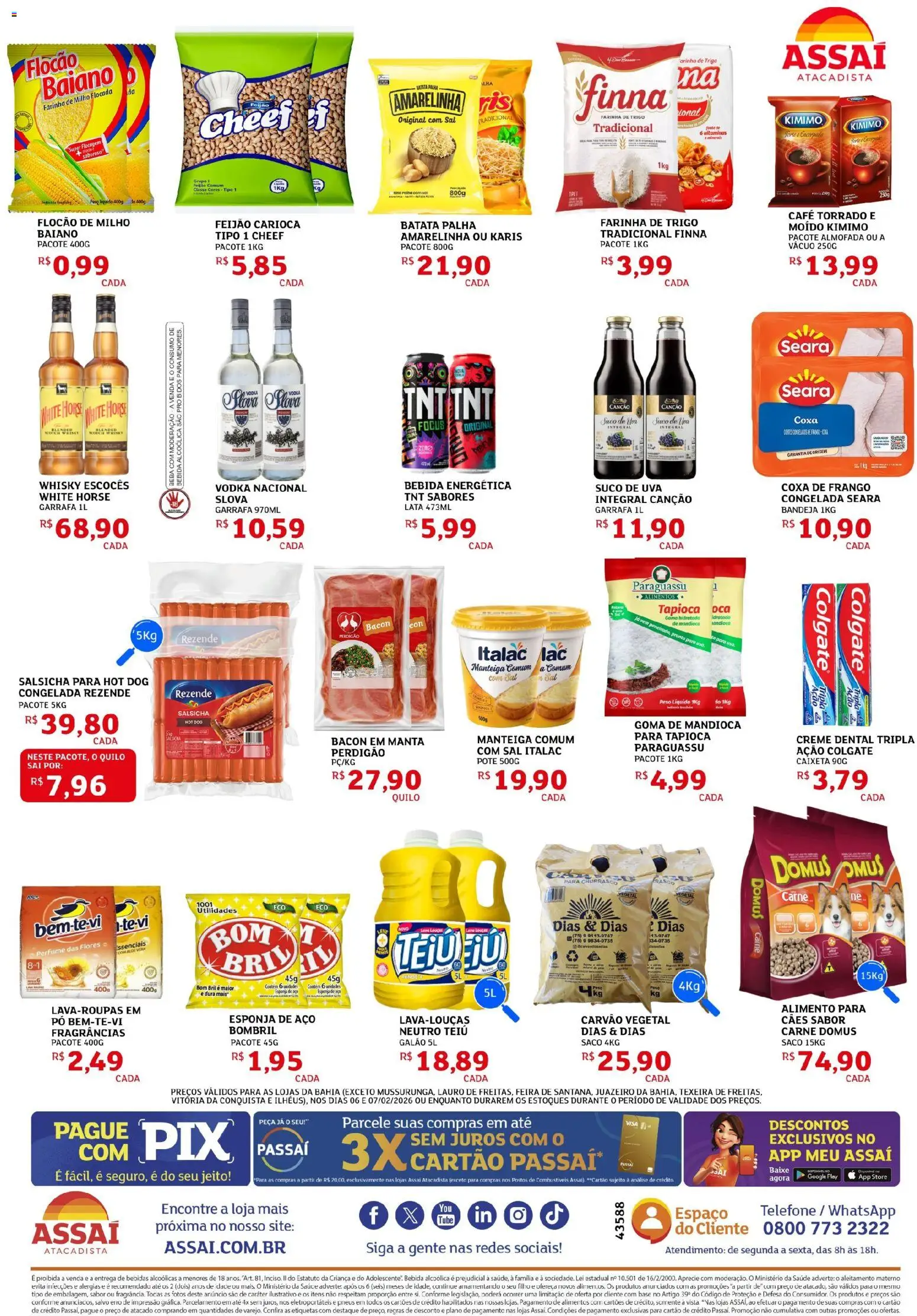 Assaí Atacadista Folheto - válido de 06.02.2026 | Página: 2