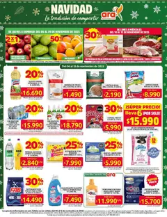 Ara - Ahorra con precios bajos y ofertas en la canasta familiar -  Vista previa de la revista de la tienda Ara valido desde el 06.11.2025 | Página: 2