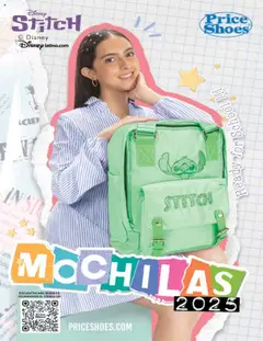Vista previa de Price Shoes - Catálogo Mochilas, nuevo folleto de la tienda, válido en México a partir del 26.08.2025