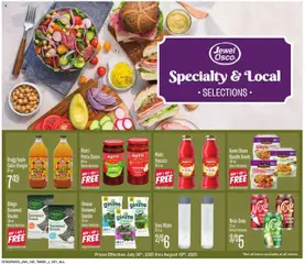 Preview of Jewel Osco weekly ads valid from 30.07.2025