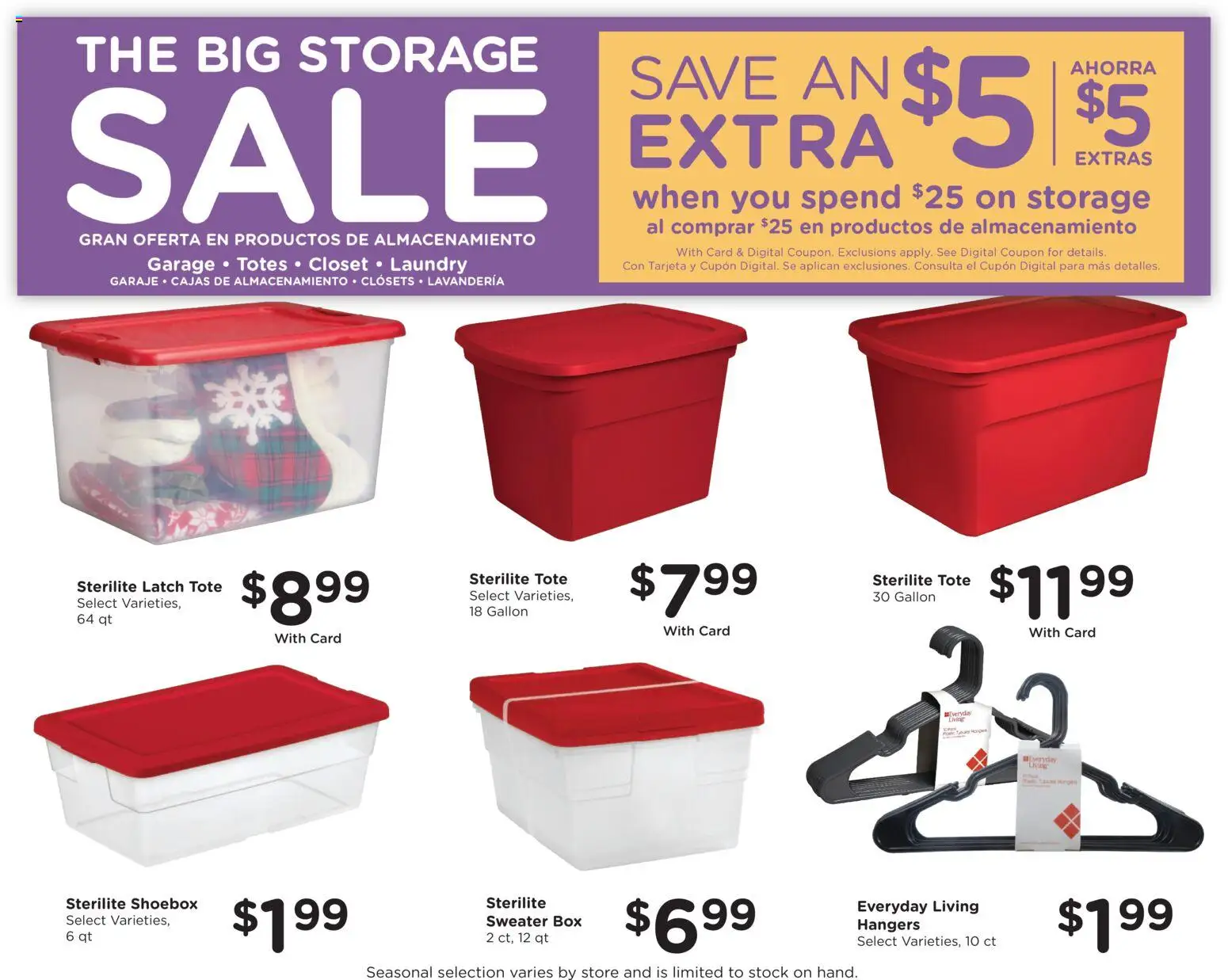 Fry's Food Weekly Ad - valid from 14.01.2026 | Page: 14 | Products: Box, Shoebox, Sweater