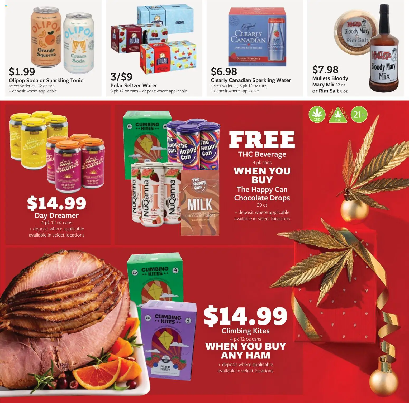 Fareway Monthly Ad - valid from 01.12.2025 | Page: 17 | Products: Chocolate, Cream, Water, Raspberry